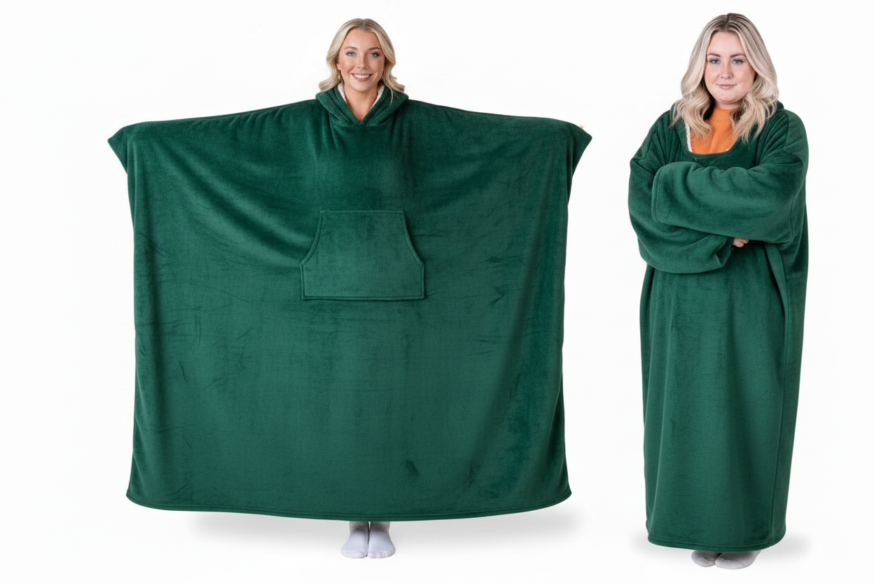 Wearable Blanket Hoodie for Women & Men
