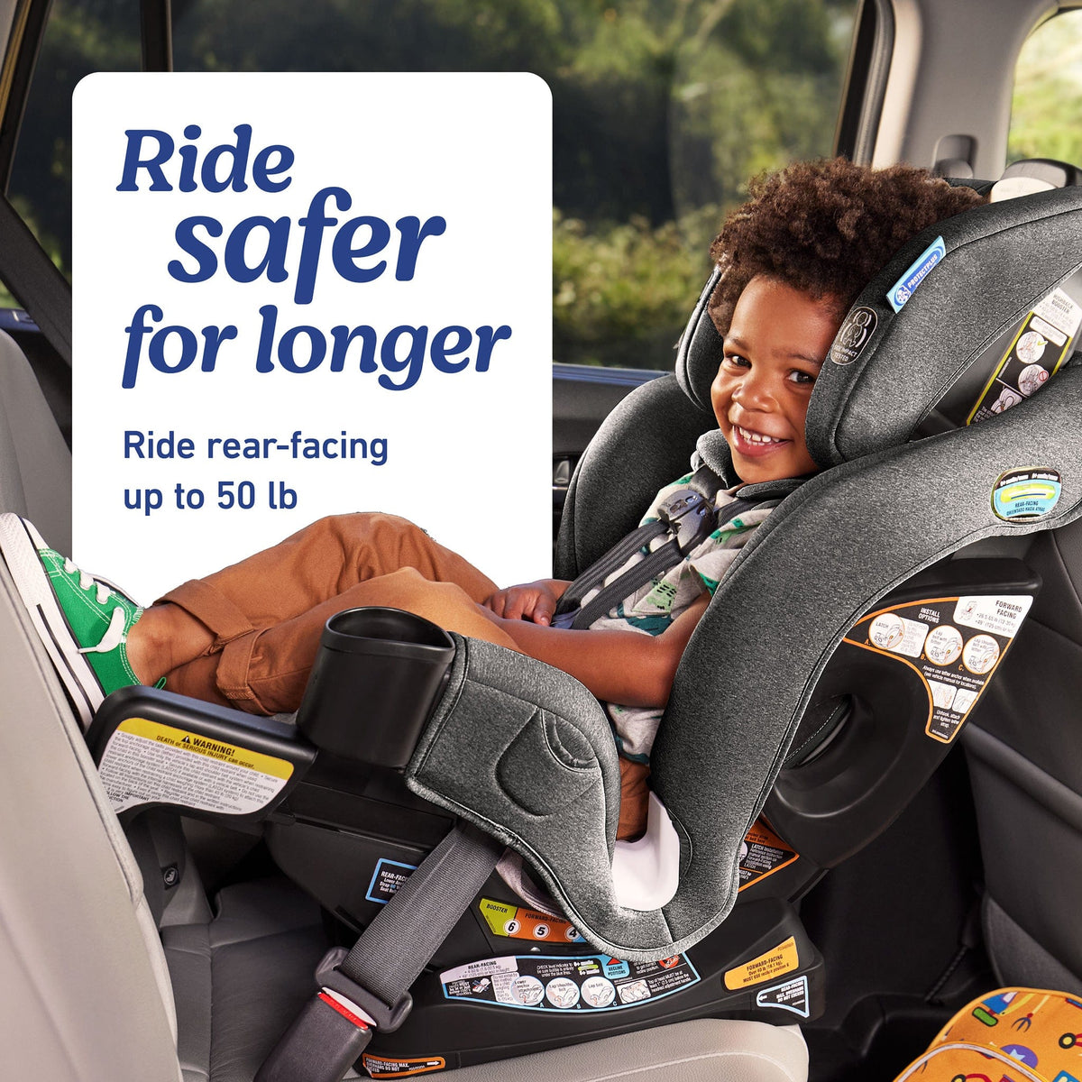 Graco Extend2Fit 3-in-1 Convertible Car Seat - Cullen