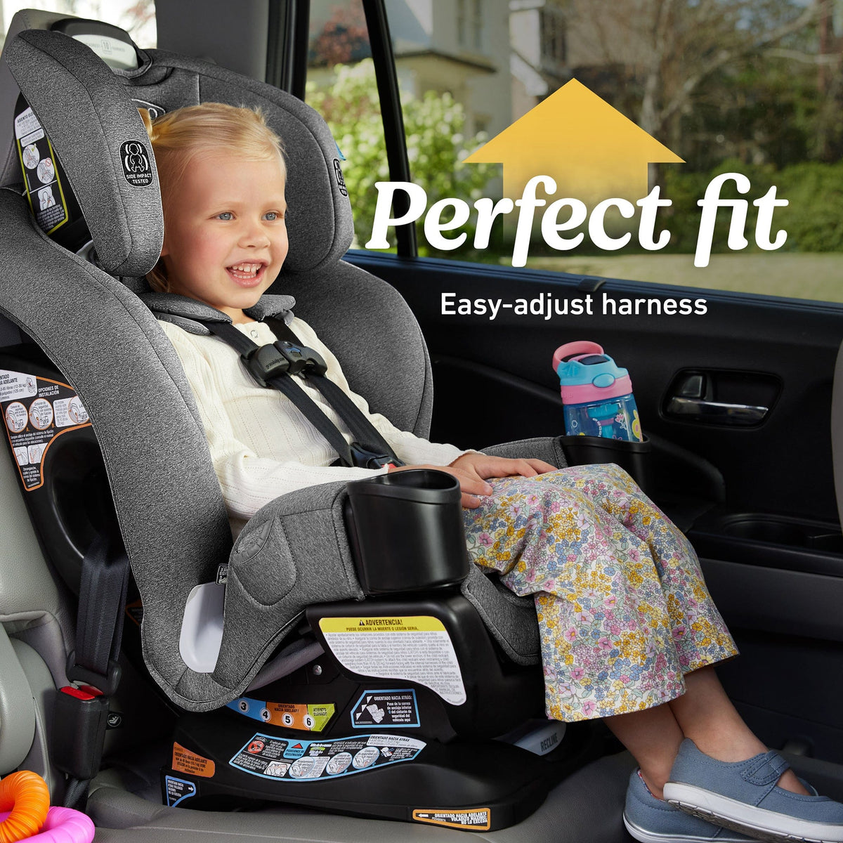 Graco Extend2Fit 3-in-1 Convertible Car Seat - Cullen