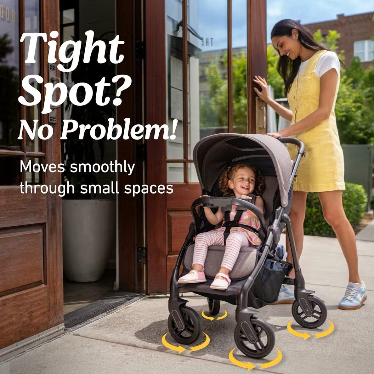 Graco Merge + SnugRide Lite DLX Stroller & Car Seat Travel System - Sable