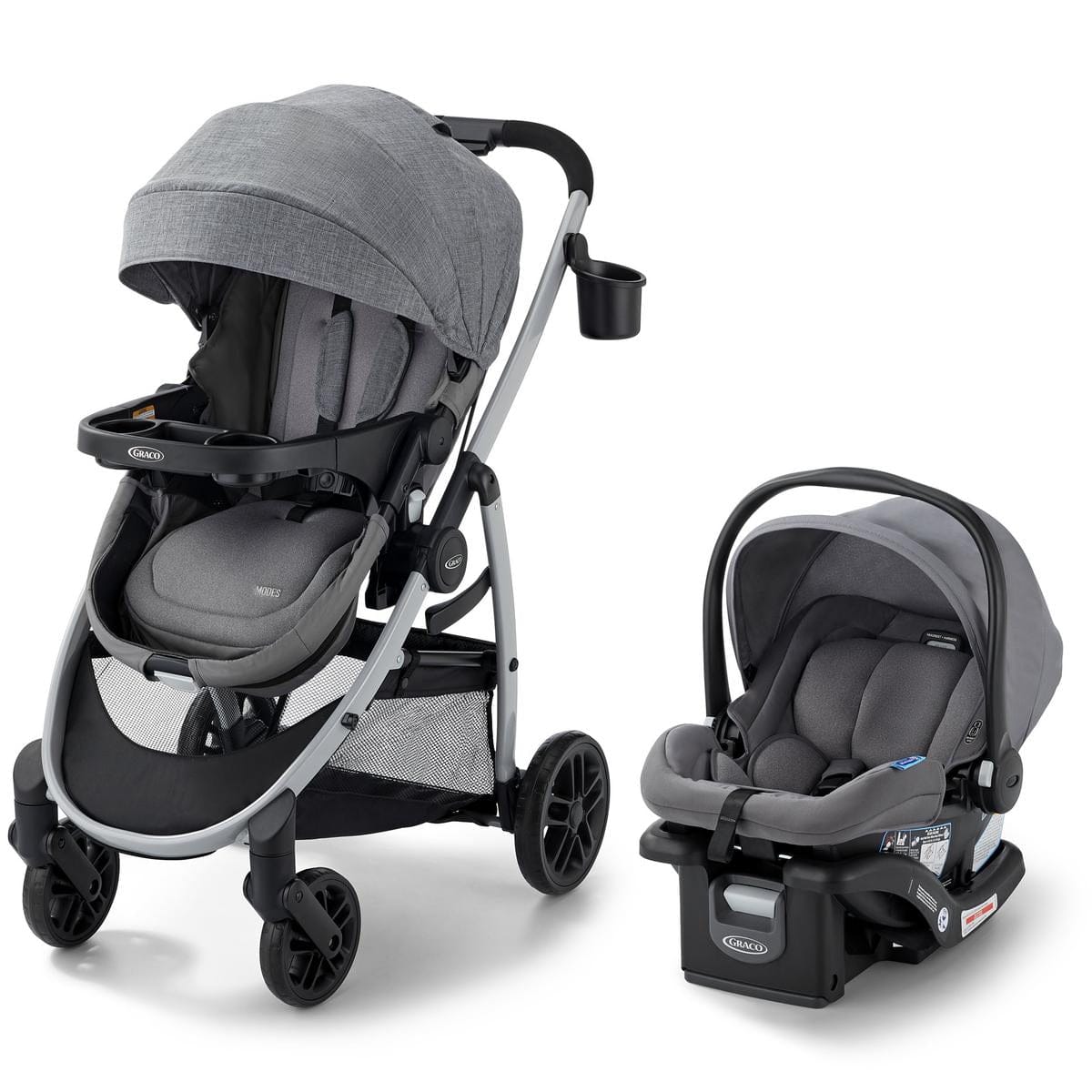 Graco Modes Pramette 3-in-1 Stroller & Car Seat Travel System - Ellington