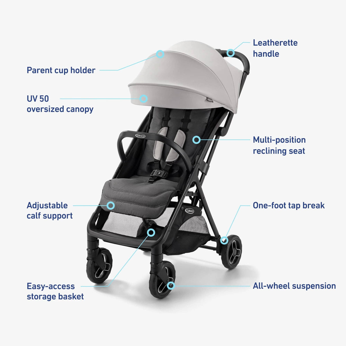 Graco Ready2Jet Stroller & Car Seat Travel System - Haines