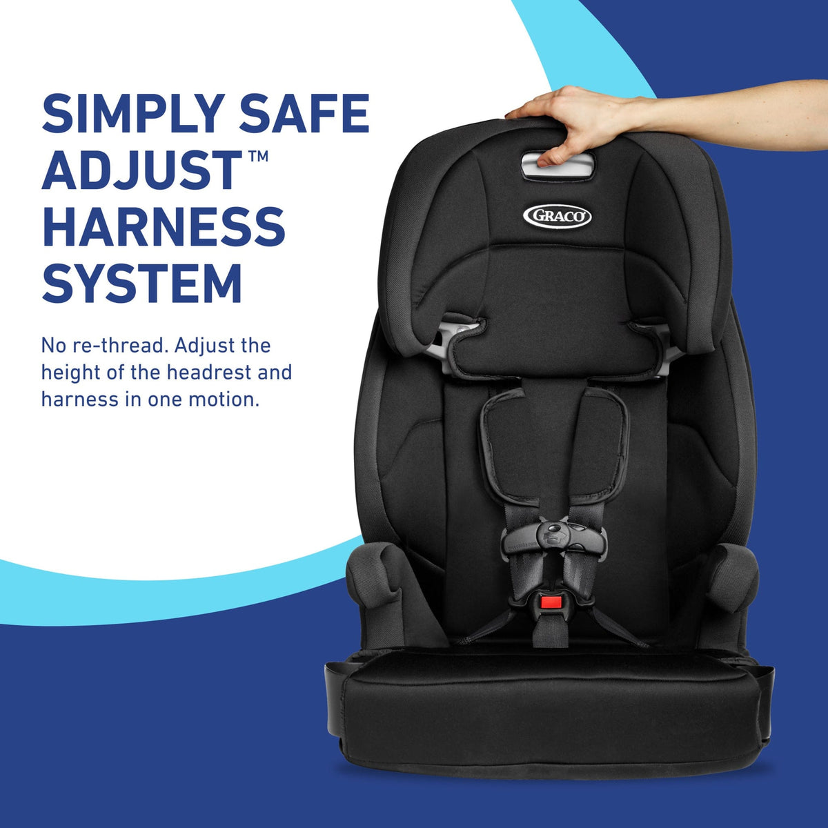 Graco Tranzitions 3-in-1 Harness Booster Car Seat - Cinder