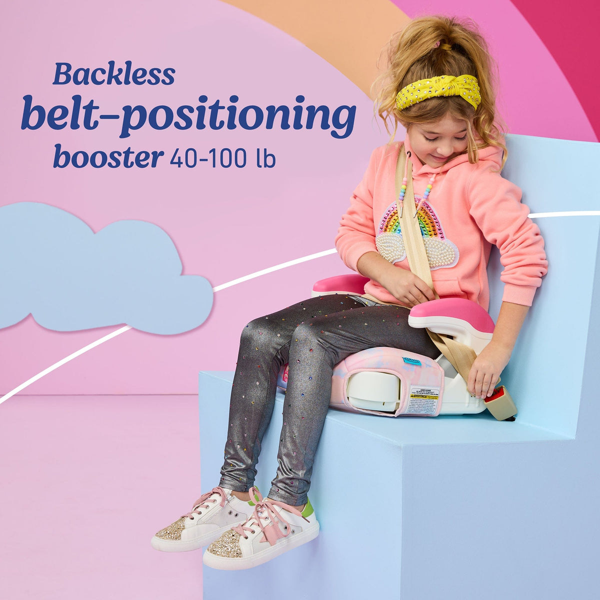 Graco TurboBooster 2.0 Backless Booster Car Seat - Barbie Painterly