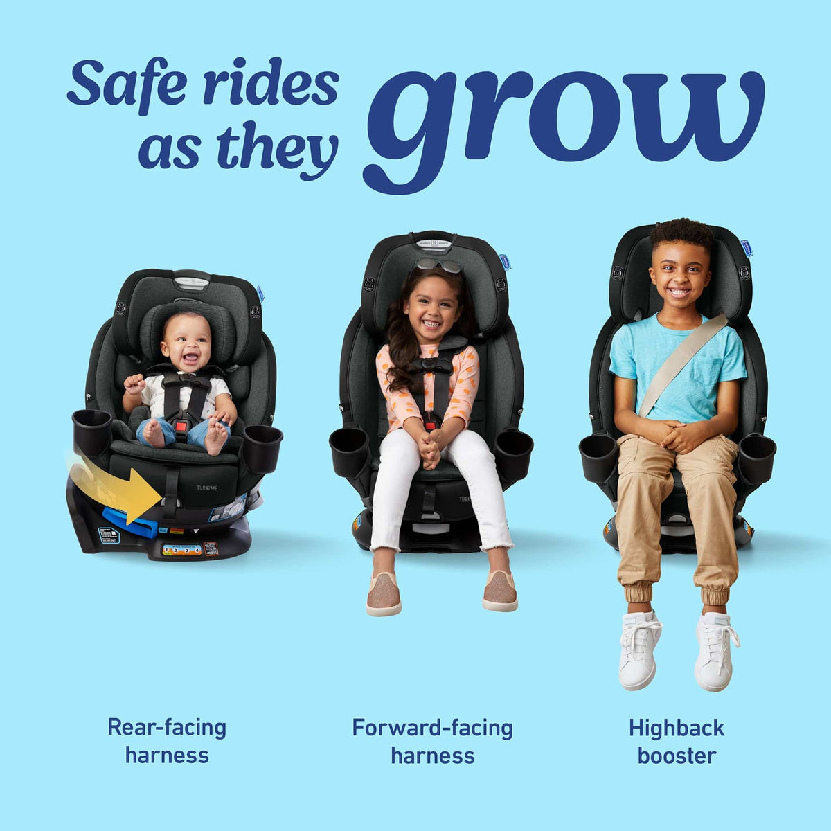 Graco Turn2Me 3-in-1 Rotating Convertible Car Seat - Manchester
