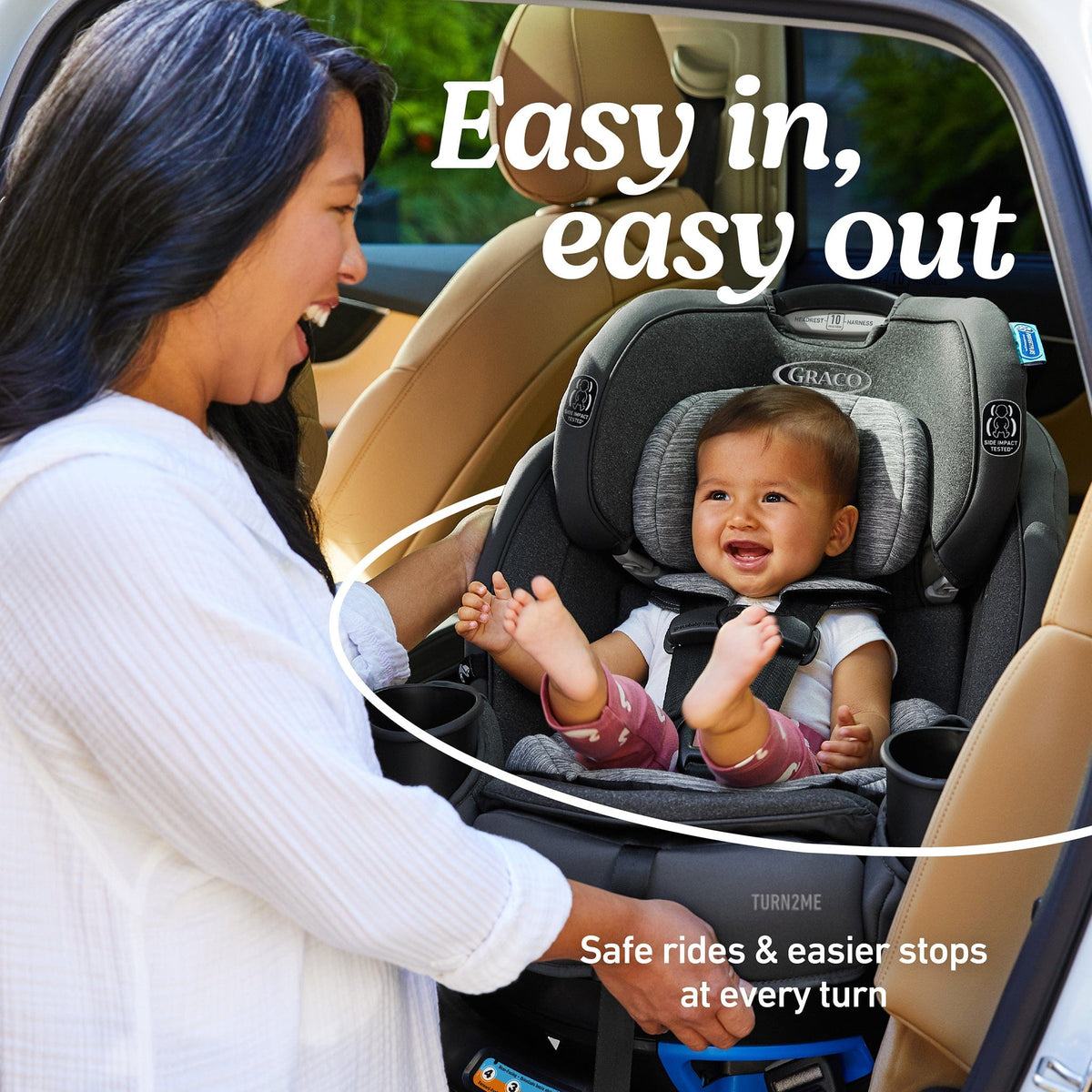 Graco Turn2Me 3-in-1 Rotating Convertible Car Seat - Manchester