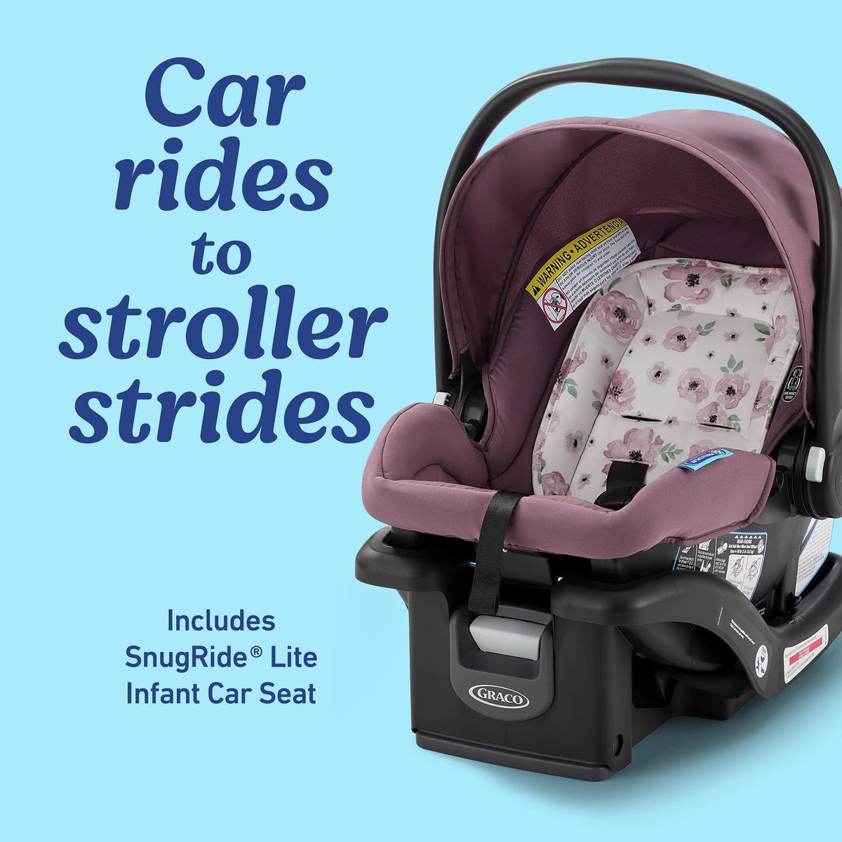 Graco Verb Click Connect Stroller & Car Seat Travel System - Merrick
