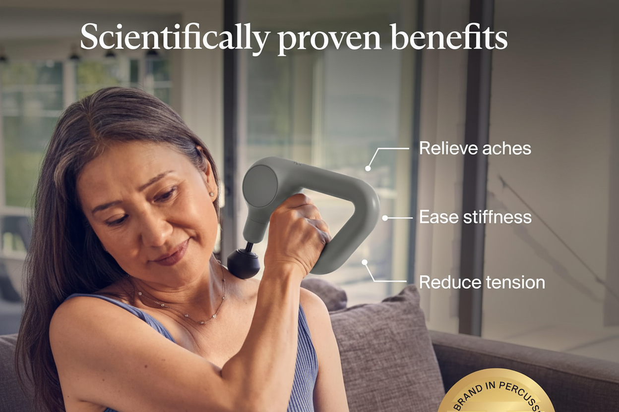 Handheld Percussion Massage Gun for Full Body Relief