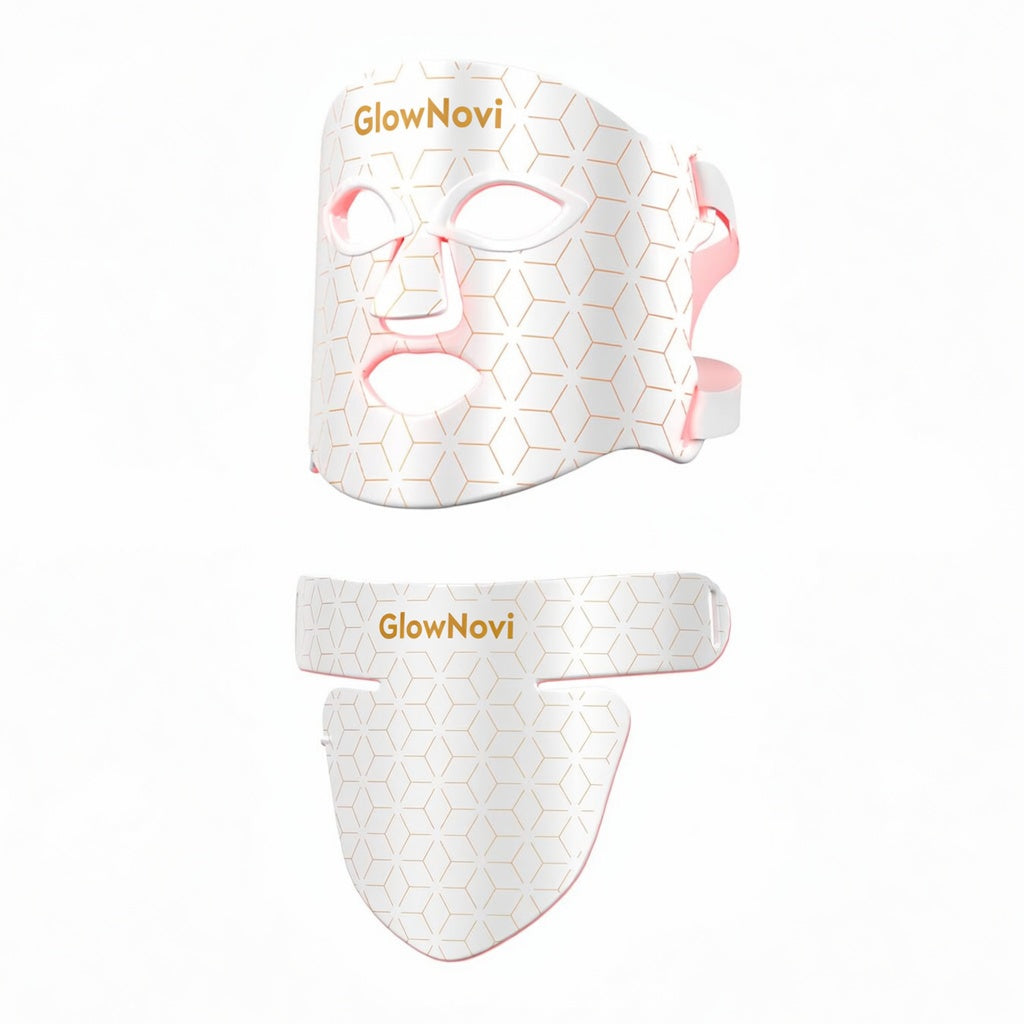 Red Light Therapy Mask Face + Neck LED Women