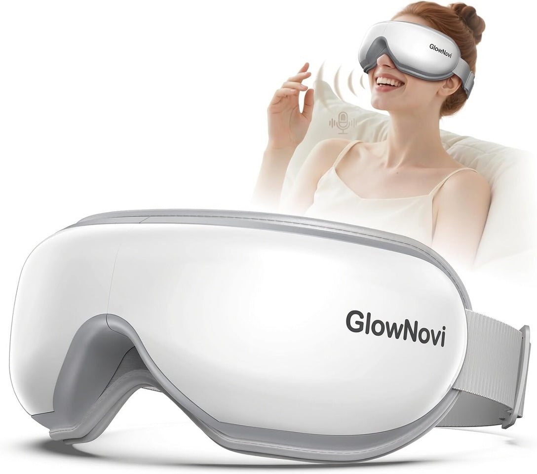 Eye Massager with Heat — Air Compression 4 Modes USB-C Women