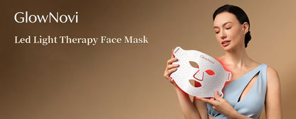 Red Light Therapy Mask Face + Neck LED Women
