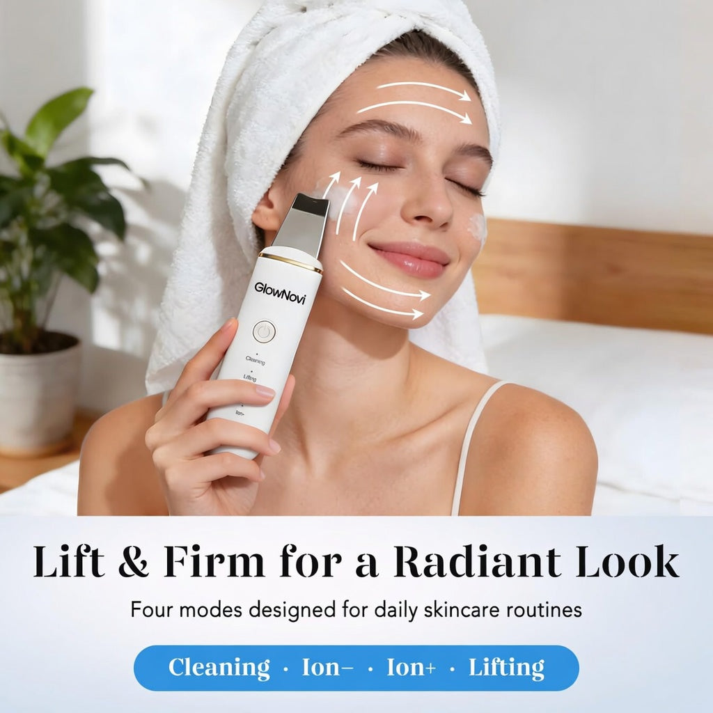 Ultrasonic Skin Scrubber Blackhead Removal Women