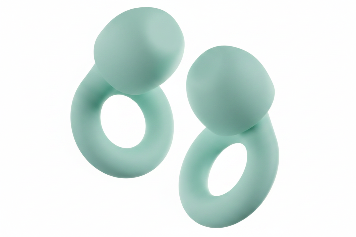 Reusable Noise-Reducing Ear Plugs for Sleep & Focus