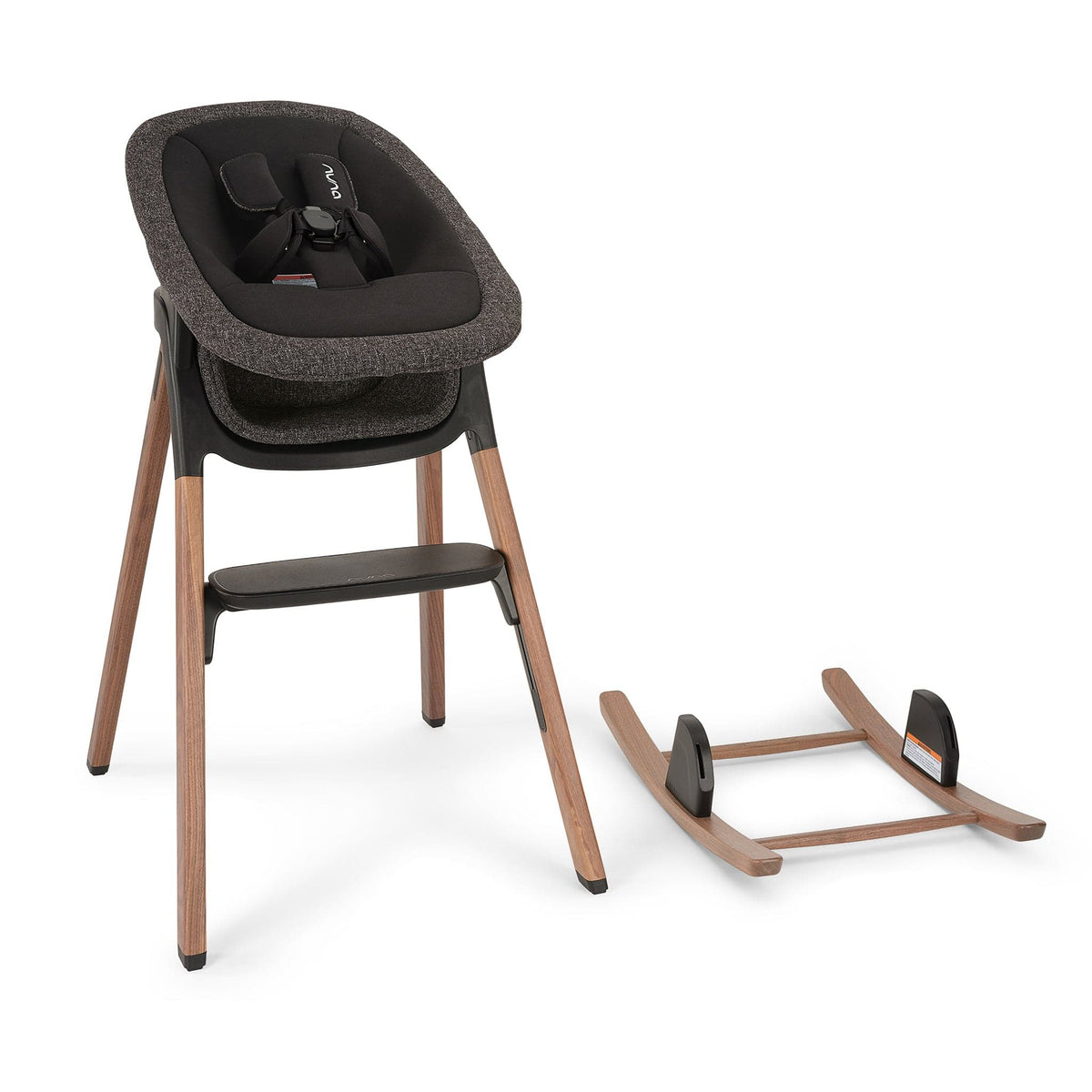 Nuna BRYN High Chair + Newborn Rocker Bundle - Sanderson