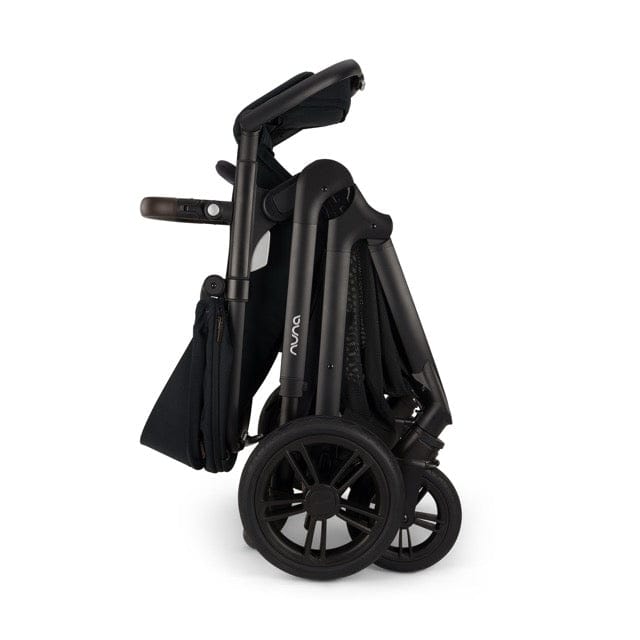 Nuna DEMI icon Stroller + PIPA aire Infant Car Seat Travel System - Caviar