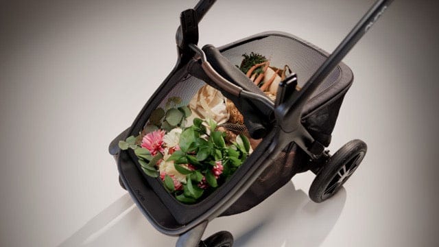 Nuna DEMI icon Stroller + PIPA RX Infant Car Seat Travel System - Caviar