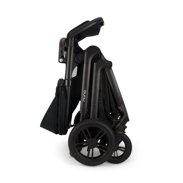 Nuna DEMI icon Stroller + PIPA RX Infant Car Seat Travel System - Caviar
