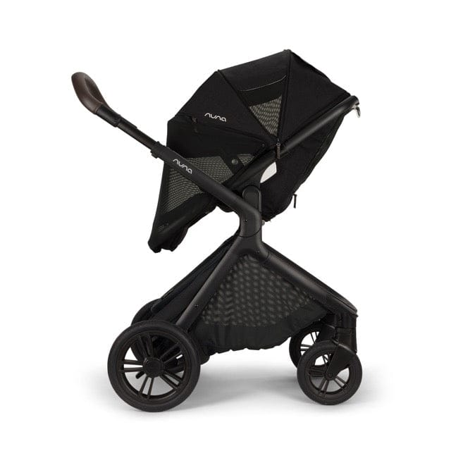 Nuna DEMI icon Stroller + PIPA RX Infant Car Seat Travel System - Caviar