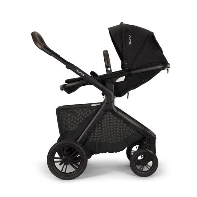 Nuna DEMI icon Stroller + PIPA RX Infant Car Seat Travel System - Caviar