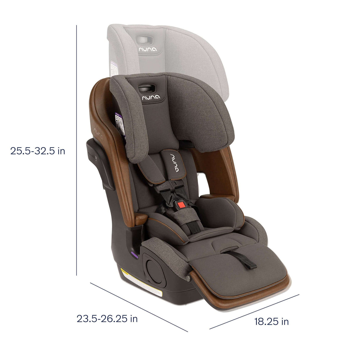 Nuna LUMN Harness to Booster Car Seat - Granite