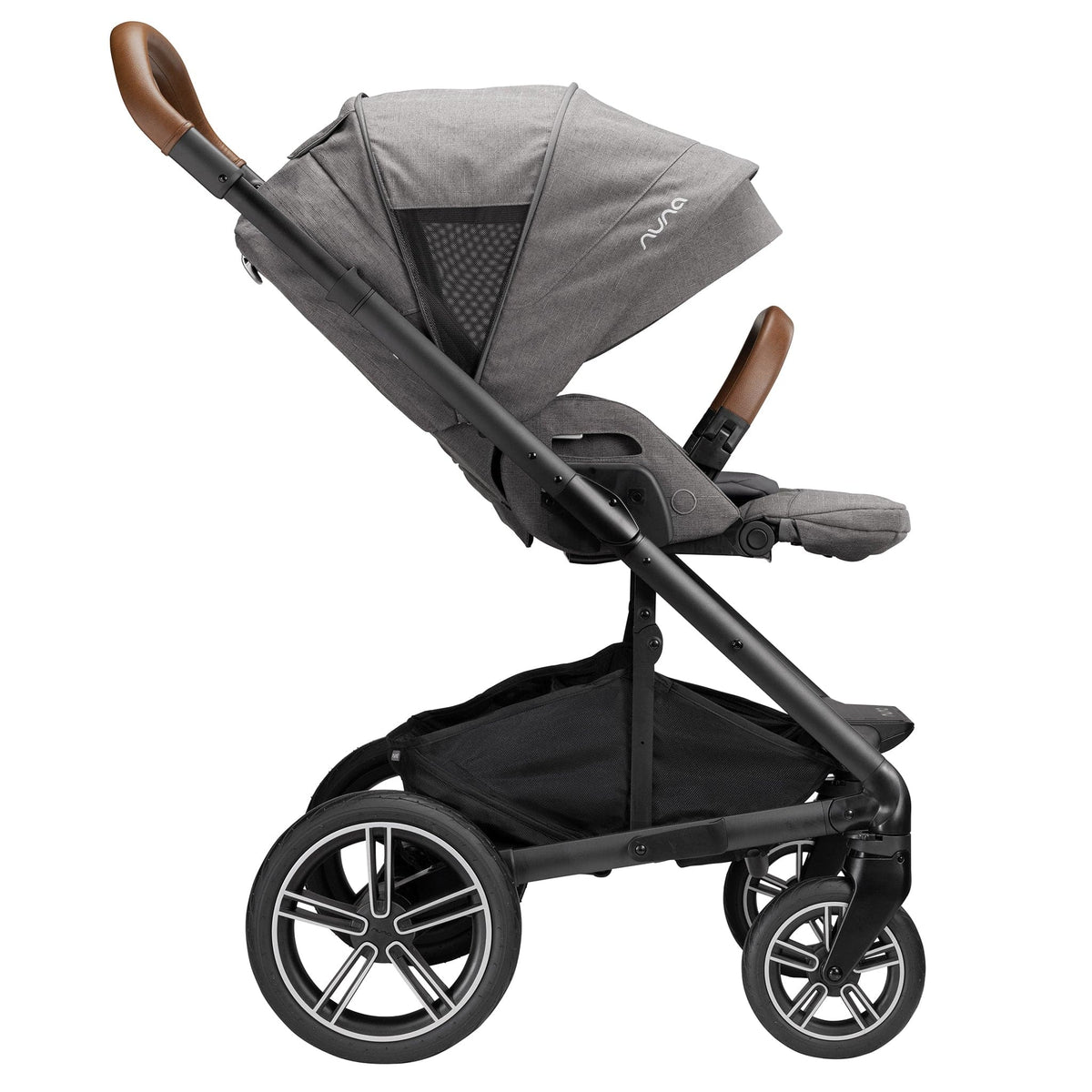 Nuna MIXX next with Magnetic Buckle + PIPA RX Stroller & Car Seat Travel System - Granite