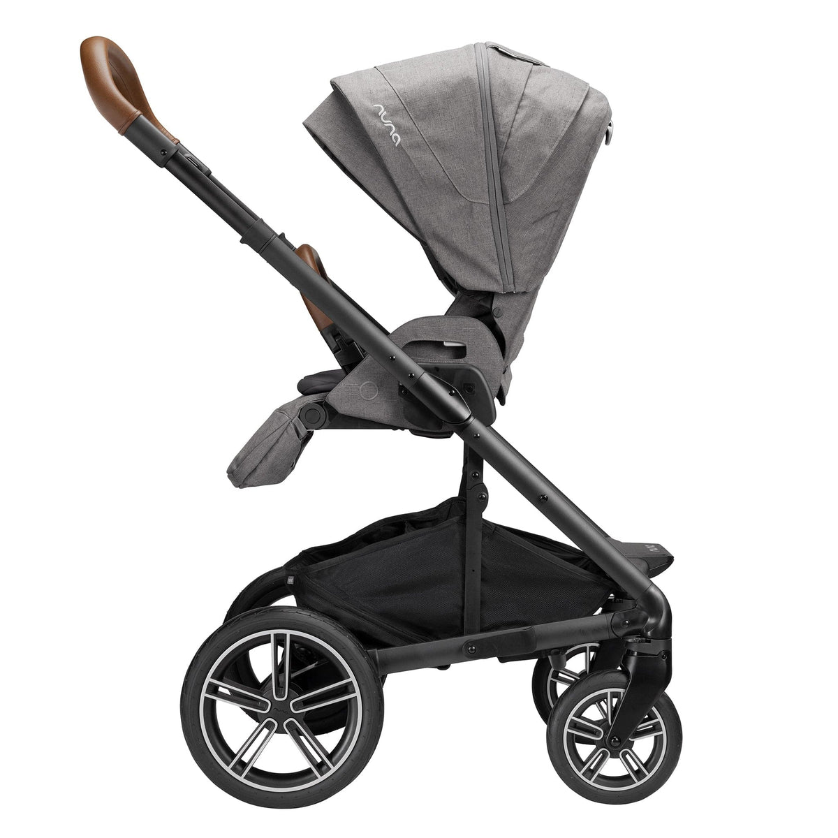 Nuna MIXX next with Magnetic Buckle + PIPA RX Stroller & Car Seat Travel System - Granite