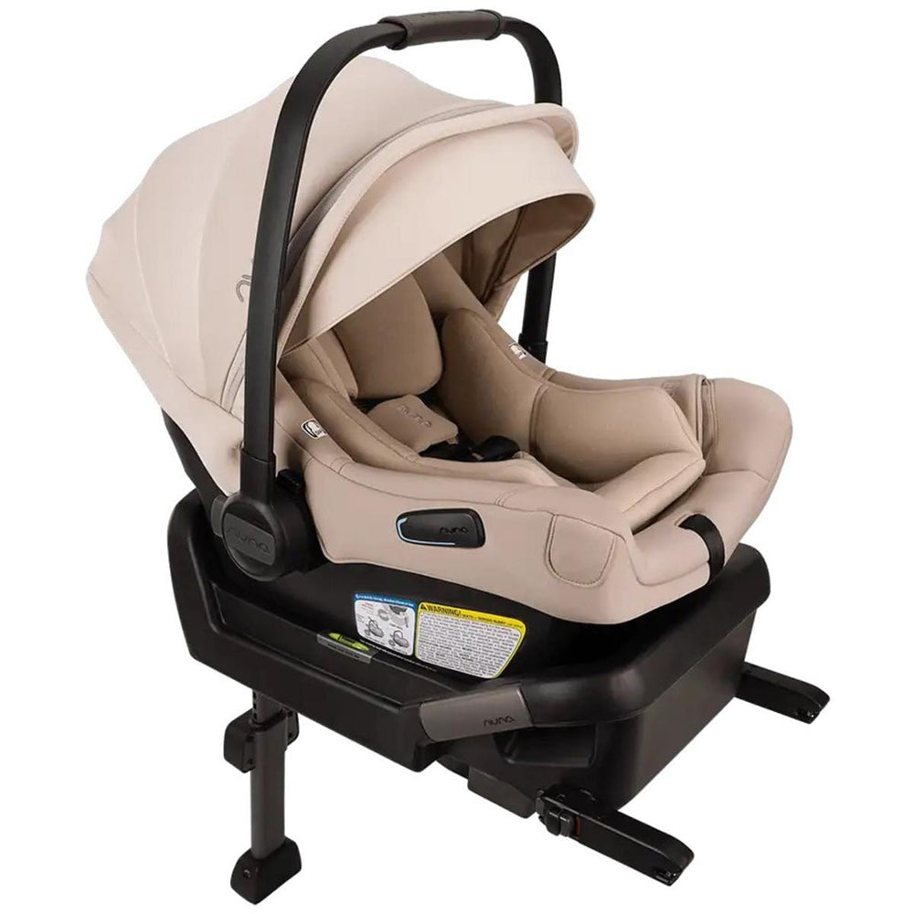 Nuna PIPA aire Infant Car Seat + PIPA Series Base - Biscotti