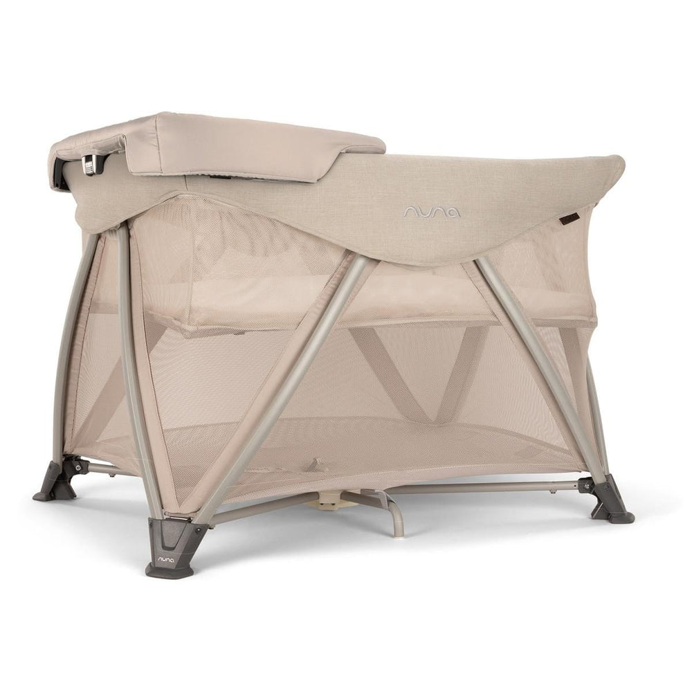 Nuna SENA aire Playard with Zip-Off Bassinet + Changer - Biscotti