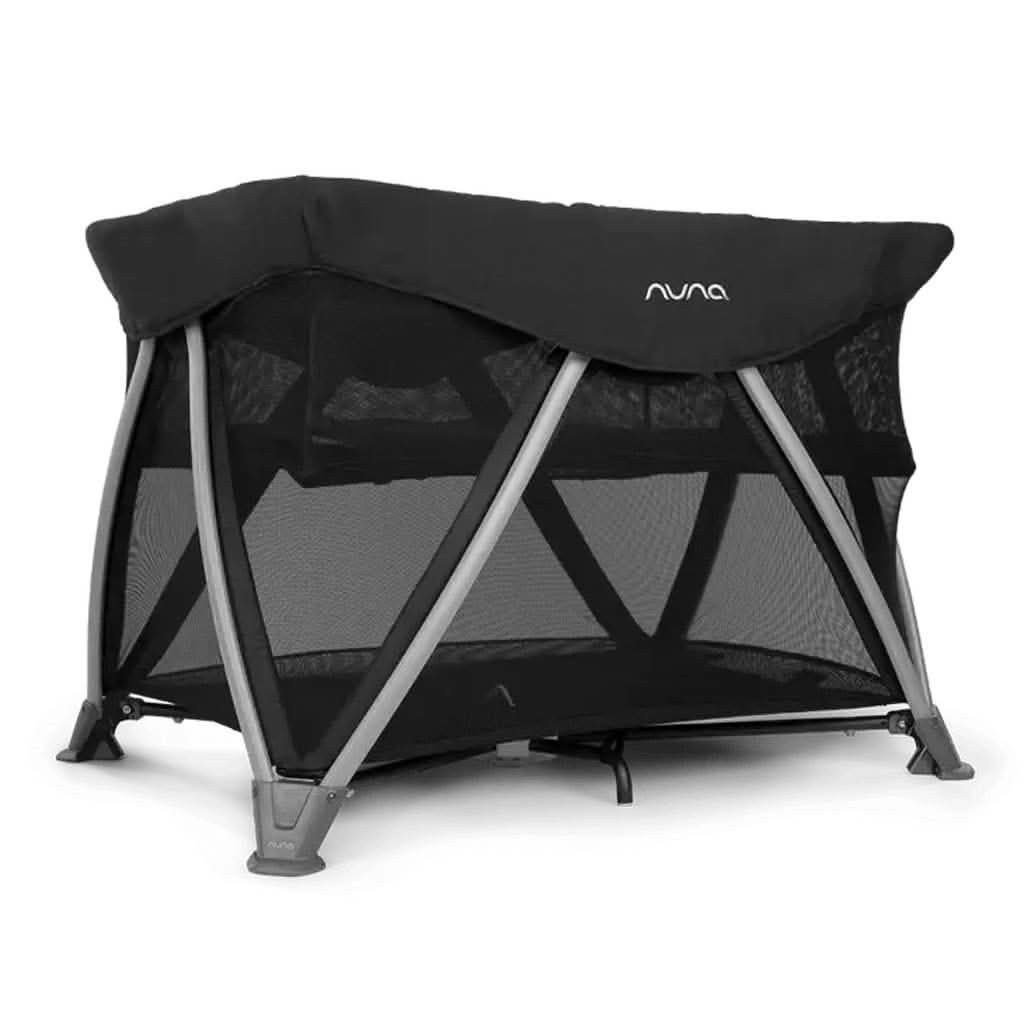 Nuna SENA aire Playard with Zip-Off Bassinet - Caviar