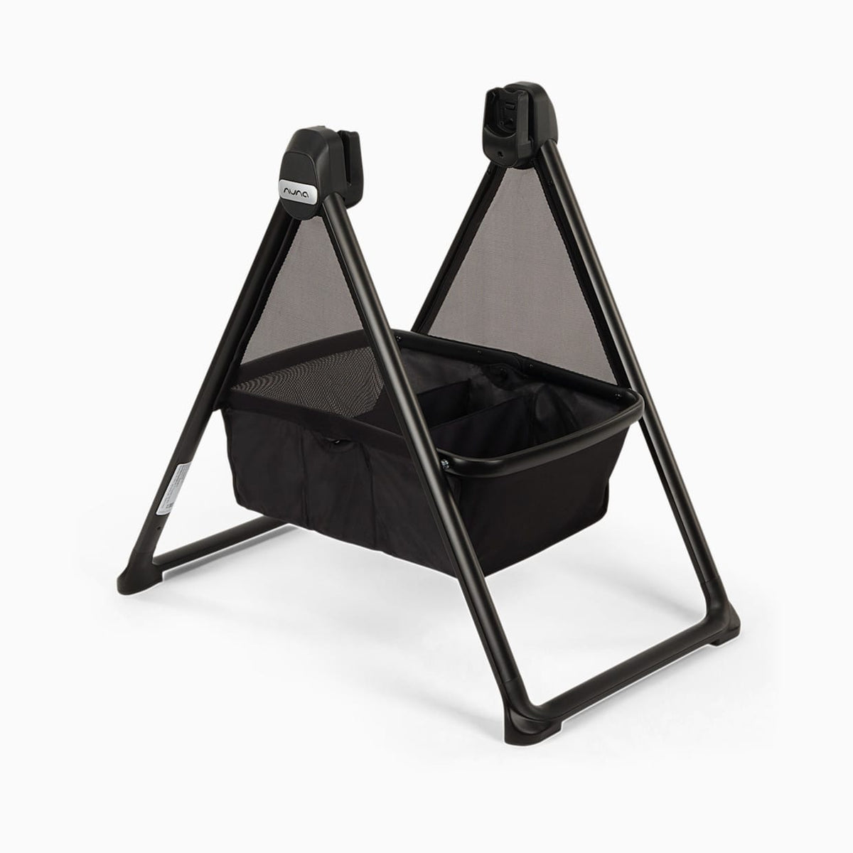 Nuna SWIV & TRIV Series Bassinet + Stand - Caviar / Chocolate