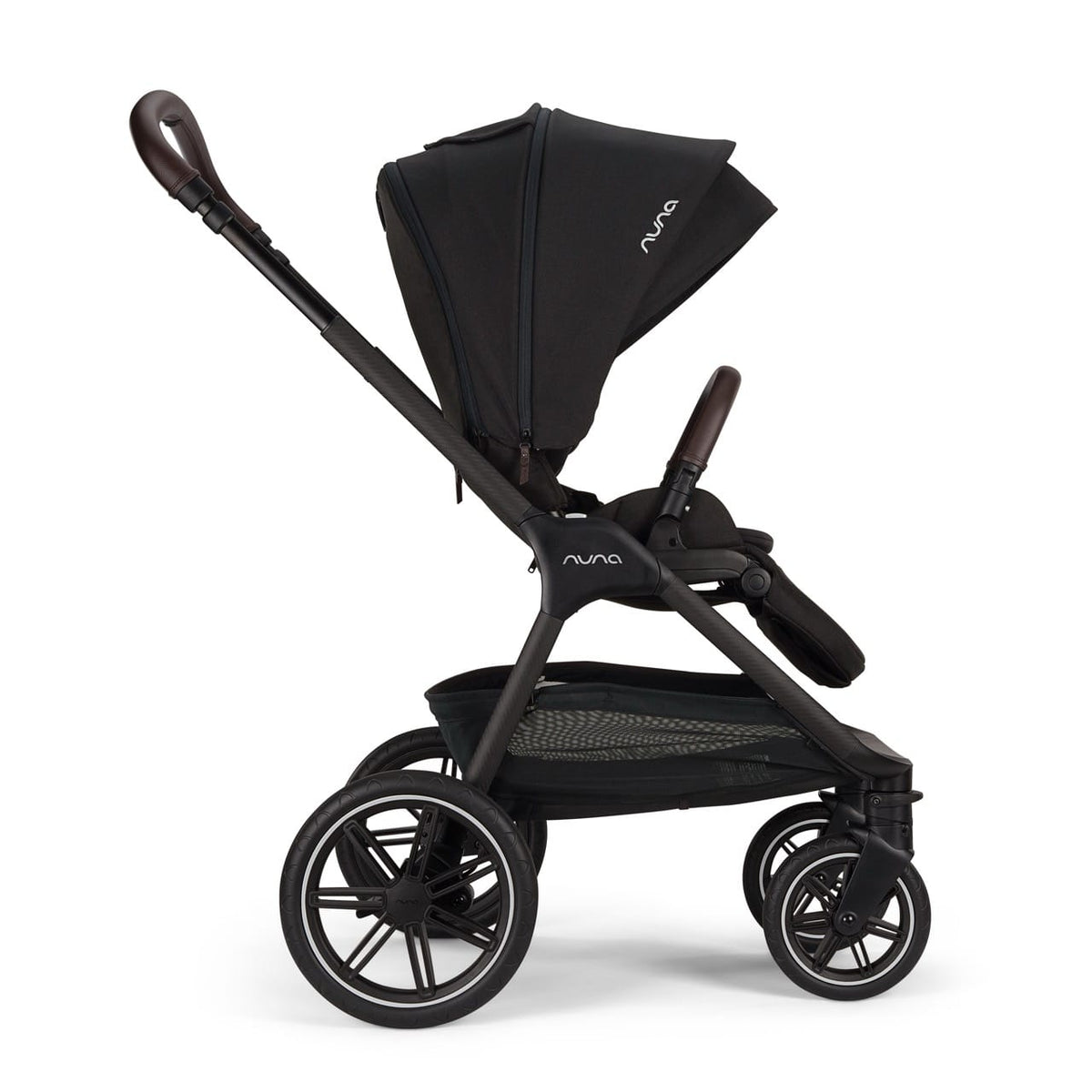 Nuna TRIV lx + PIPA aire Stroller & Car Seat Travel System Bundle - Caviar