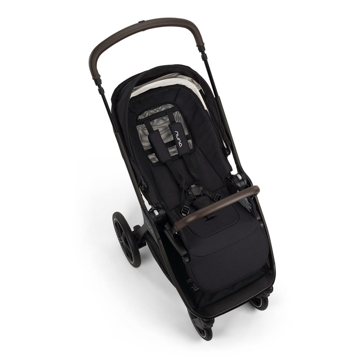 Nuna TRIV lx + PIPA aire Stroller & Car Seat Travel System Bundle - Caviar