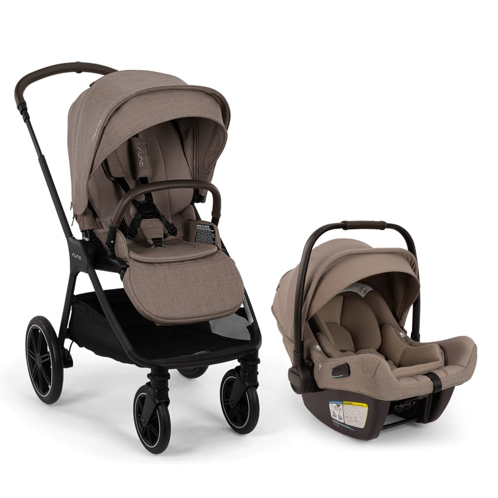 Nuna TRIV lx + PIPA aire RX Stroller & Car Seat Travel System Bundle - Cedar