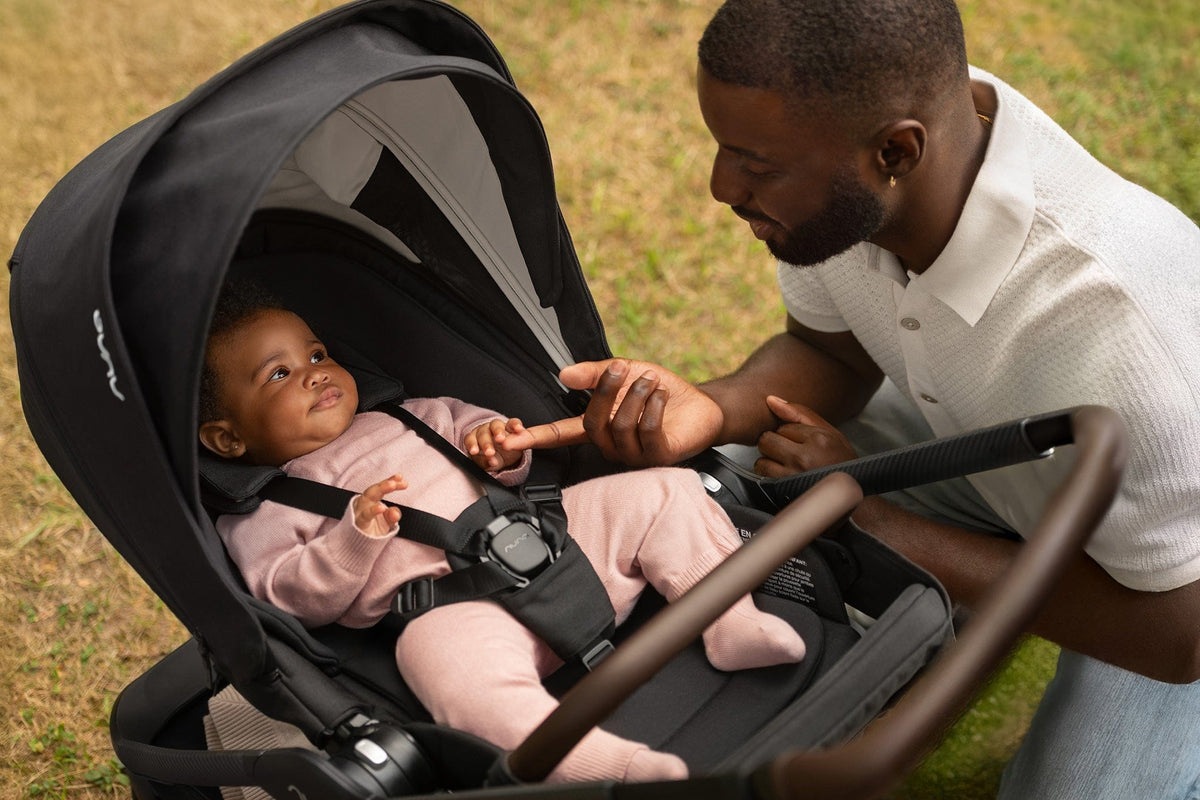 Nuna TRIV lx + PIPA urbn Baseless Infant Car Seat Stroller & Car Seat Travel System - Caviar