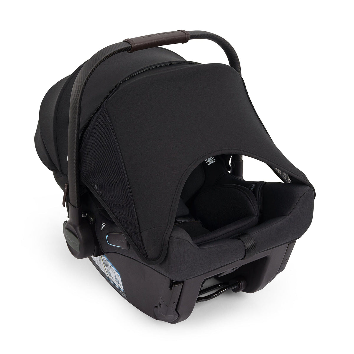 Nuna TRIV lx + PIPA urbn Baseless Infant Car Seat Stroller & Car Seat Travel System - Caviar
