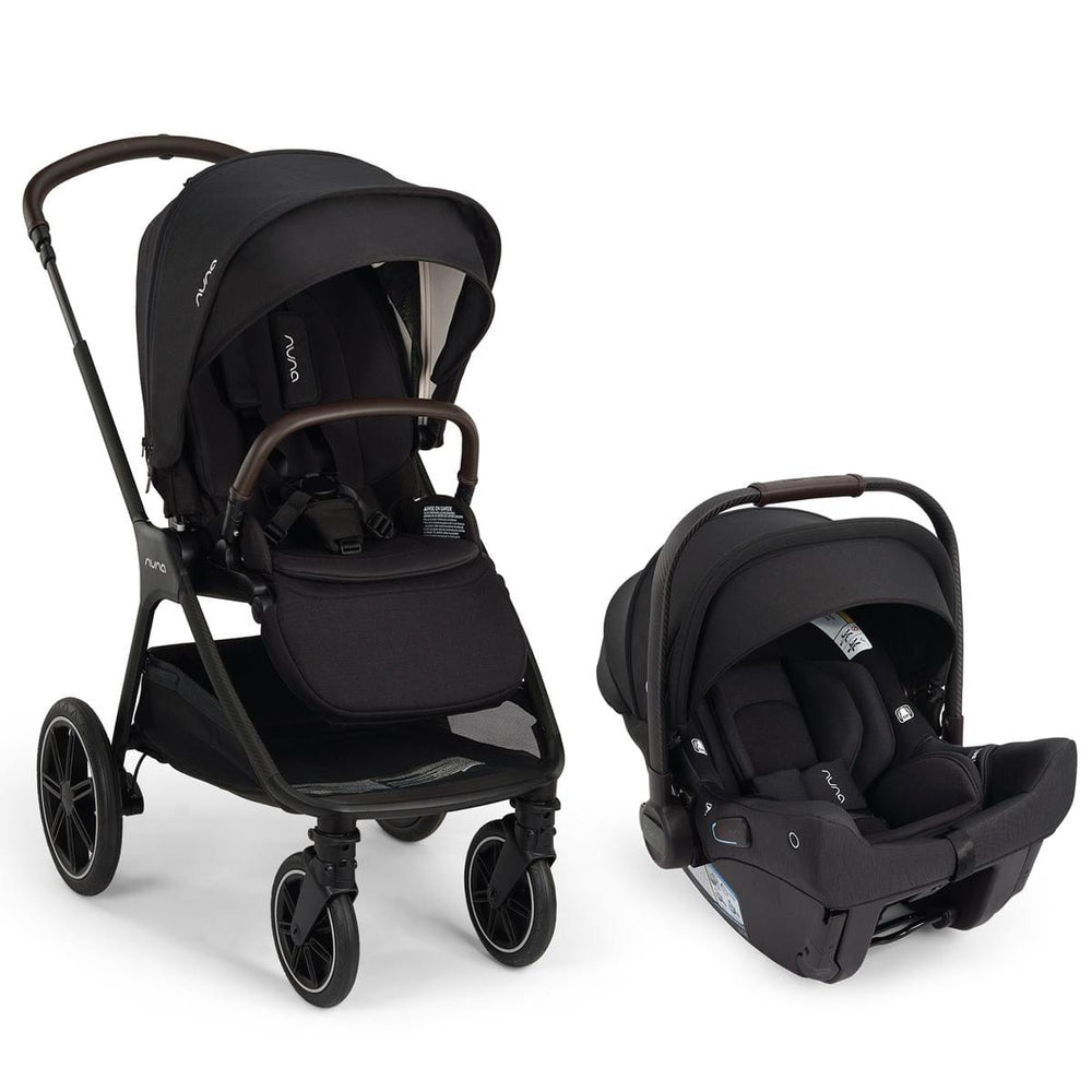Nuna TRIV lx + PIPA urbn Baseless Infant Car Seat Stroller & Car Seat Travel System - Caviar