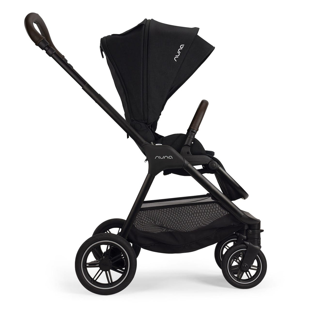 Nuna TRIV next Compact Stroller - Caviar / Chocolate