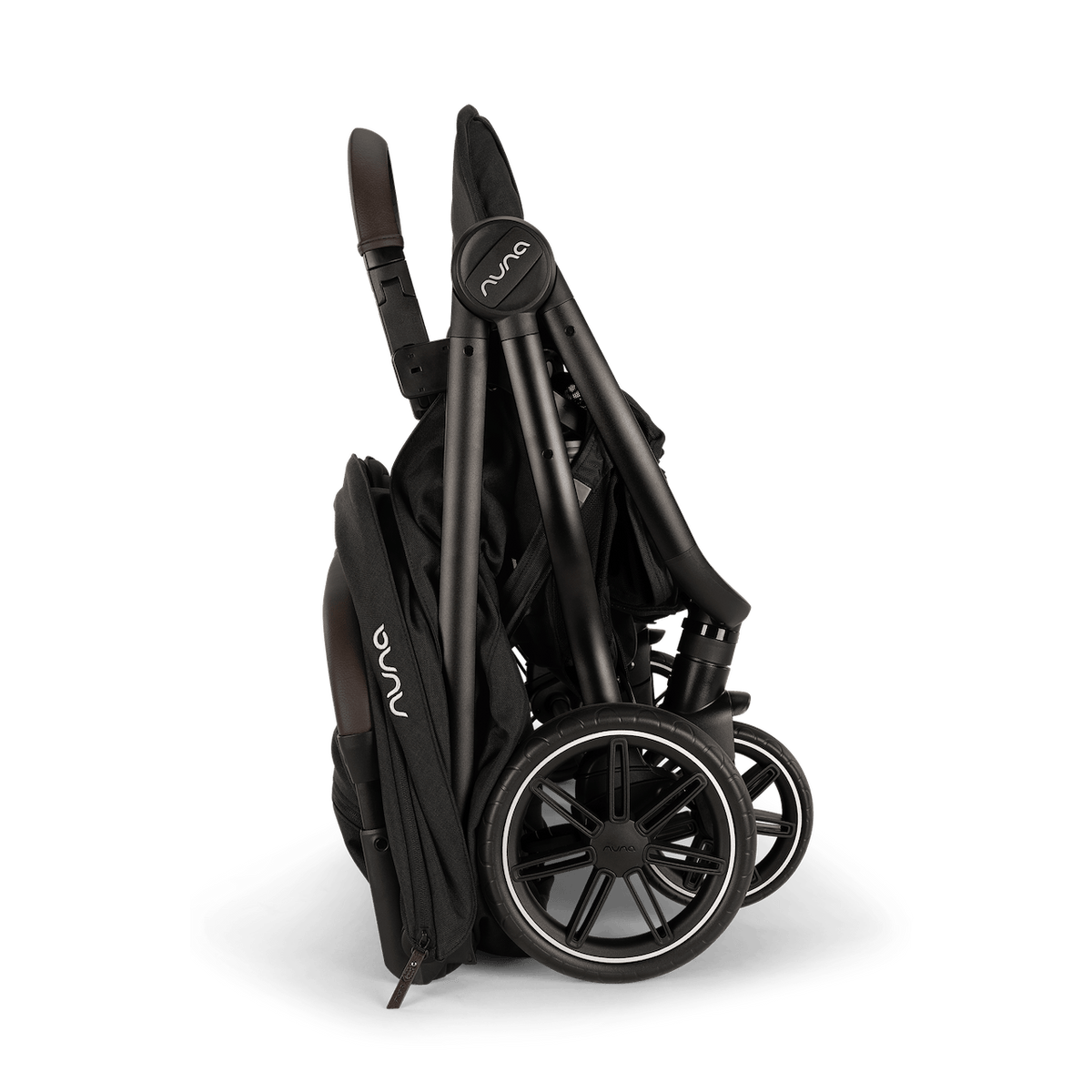 Nuna TRVL dubl Lightweight Side by Side Double Stroller - Caviar