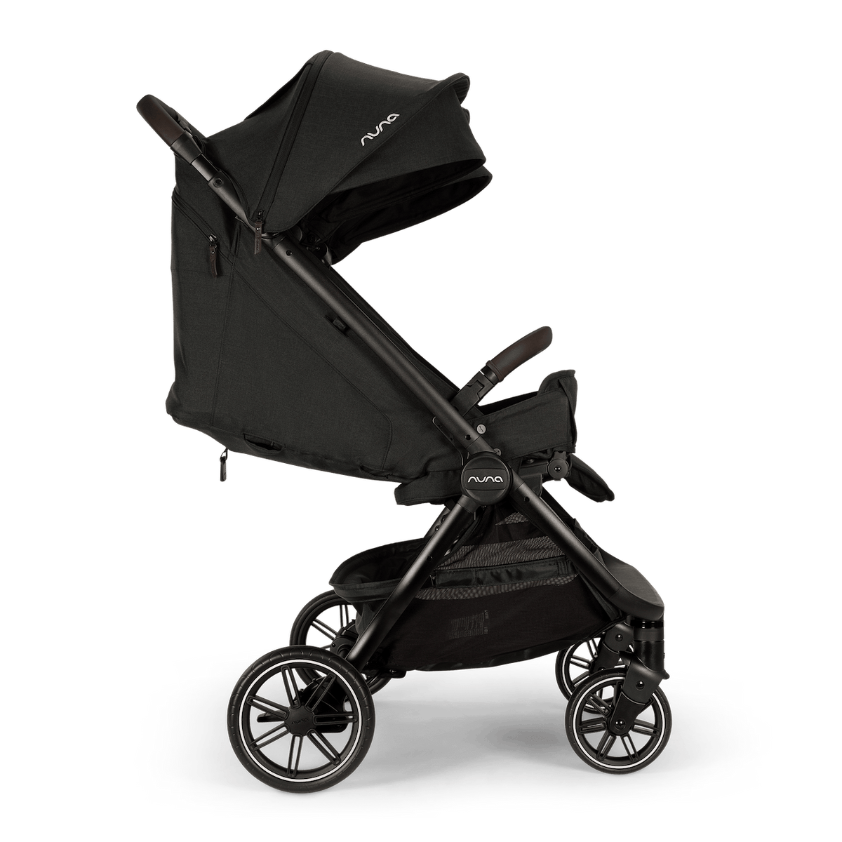 Nuna TRVL dubl Lightweight Side by Side Double Stroller - Caviar