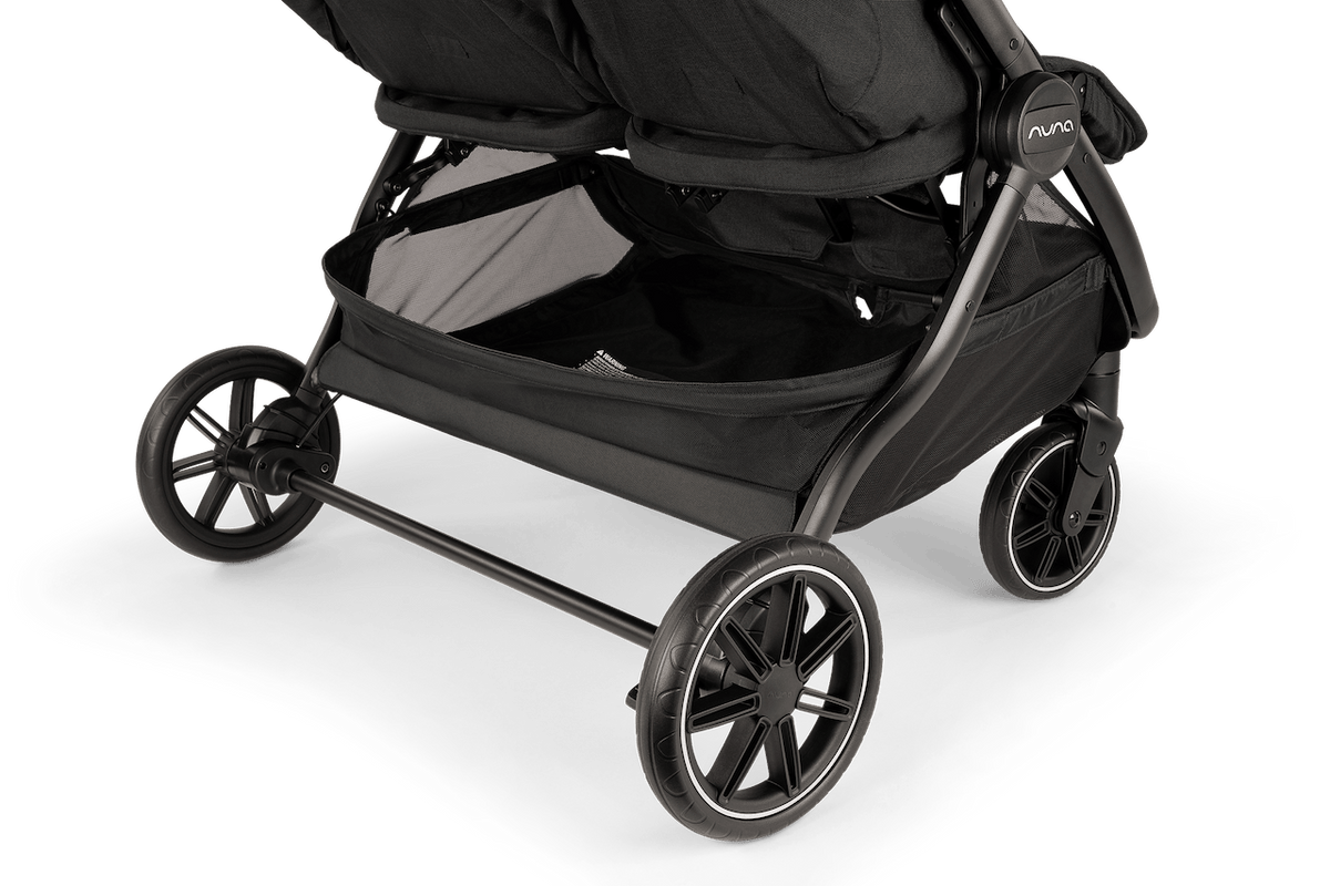 Nuna TRVL dubl Lightweight Side by Side Double Stroller - Caviar