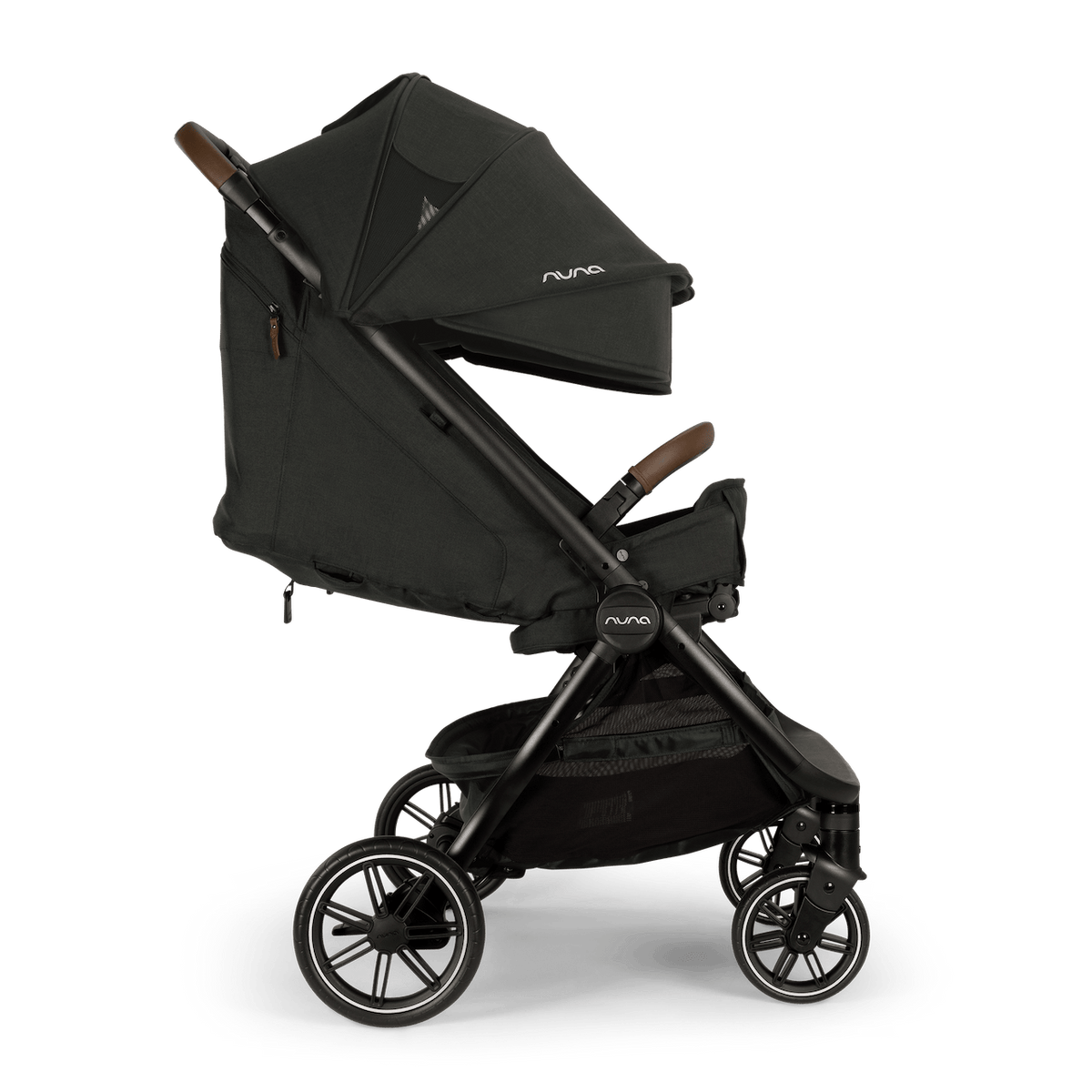 Nuna TRVL dubl Lightweight Side by Side Double Stroller - Caviar
