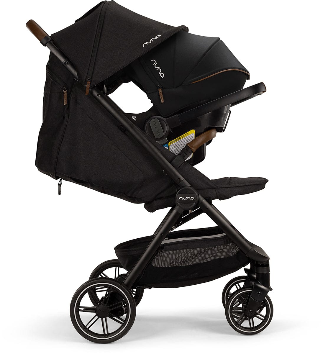 Nuna TRVL LX + PIPA urbn Baseless Infant Car Seat Stroller & Car Seat Travel System - Cedar