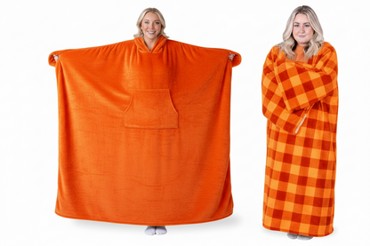 Wearable Blanket Hoodie for Women & Men