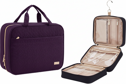 Women's Large Hanging Travel Toiletry Bag Organizer