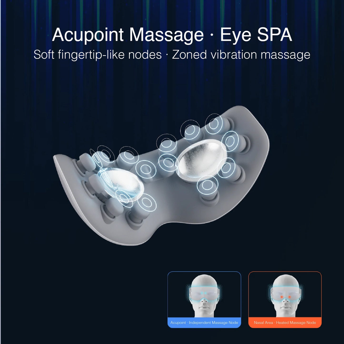 Heated Eye Mask with Bluetooth Sleep Therapy Women