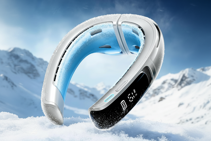 Rechargeable Neck Cooling Fan with 6000mAh Battery