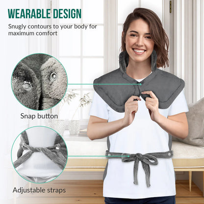 Electric Heating Pad Neck Shoulder Flexible USB Women